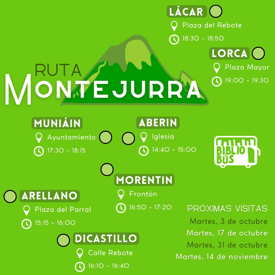 🚌 BIBLIOBUSA – RUTA MONTEJURRA 🏔️