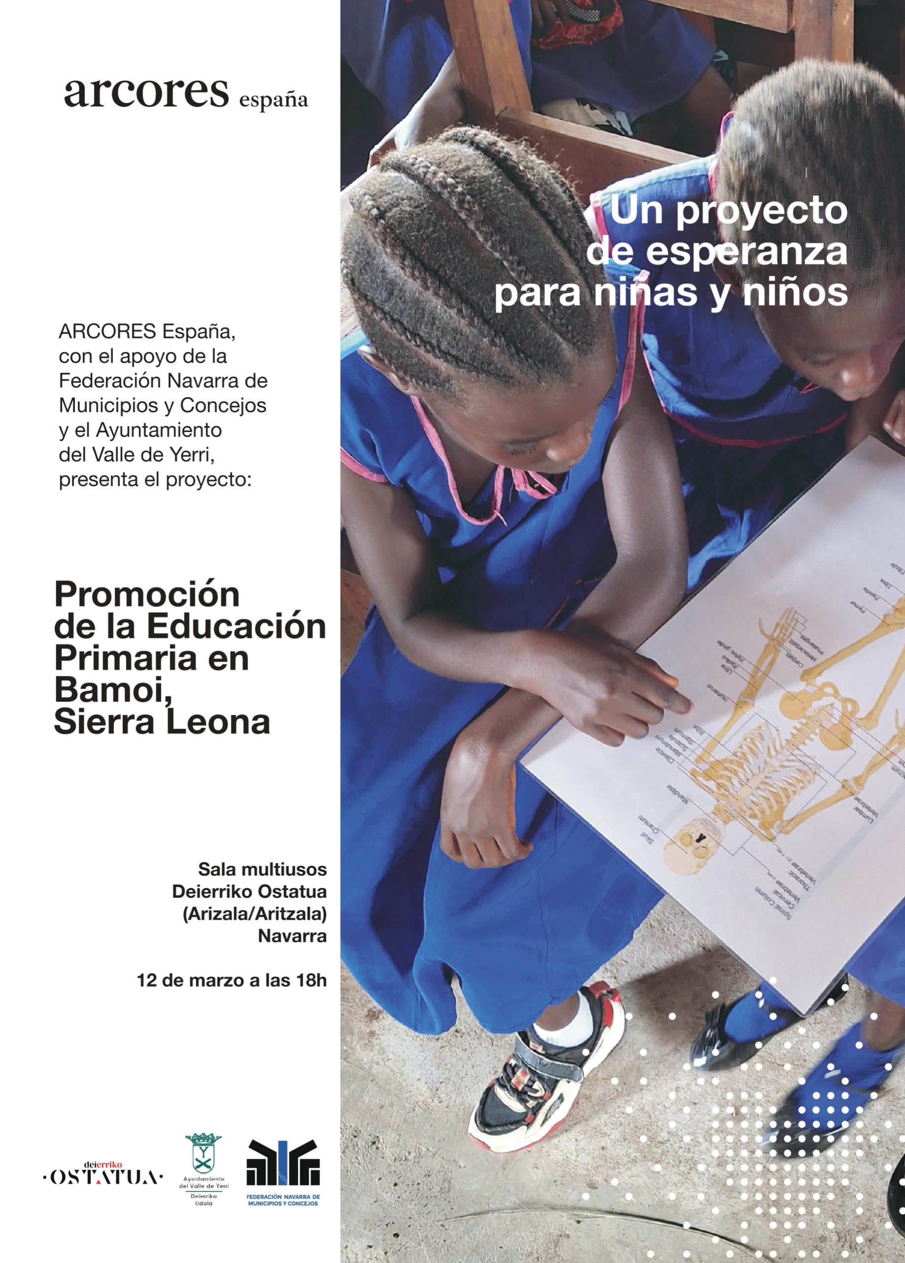 Presentación «Promoción de la educación primaria en Bamoi, Sierra Leona»
