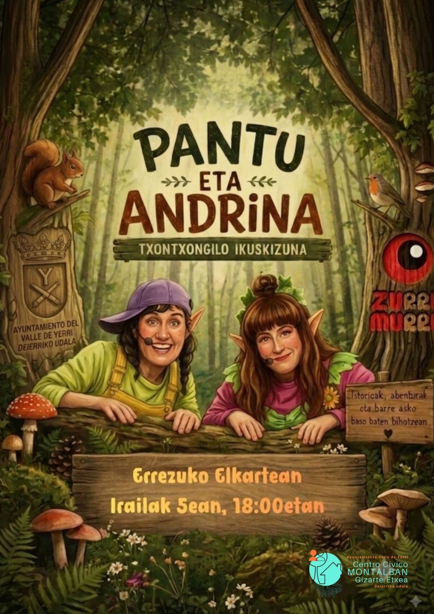 PANTU eta ANDRINA – euskaraz PANTU eta ANDRINA – euskaraz